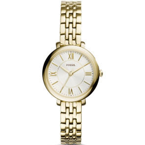 Watch strap Fossil ES3798 Stainless steel Gold Toned 10mm